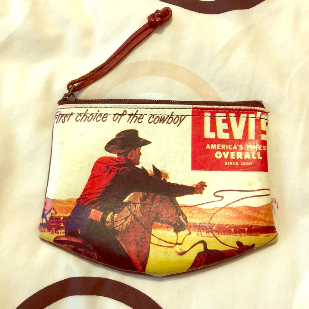 Cute Western leather pouch/wallet